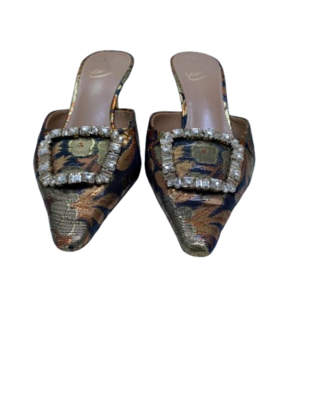 Sam Edelman Brit Jewel Brocade Kitten Heel - Picture 3 of 14